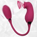 Rose Sex Stimulator for Women with 10 Suction & Vibration, Women Adult Sex Toys G Spot Vibrator