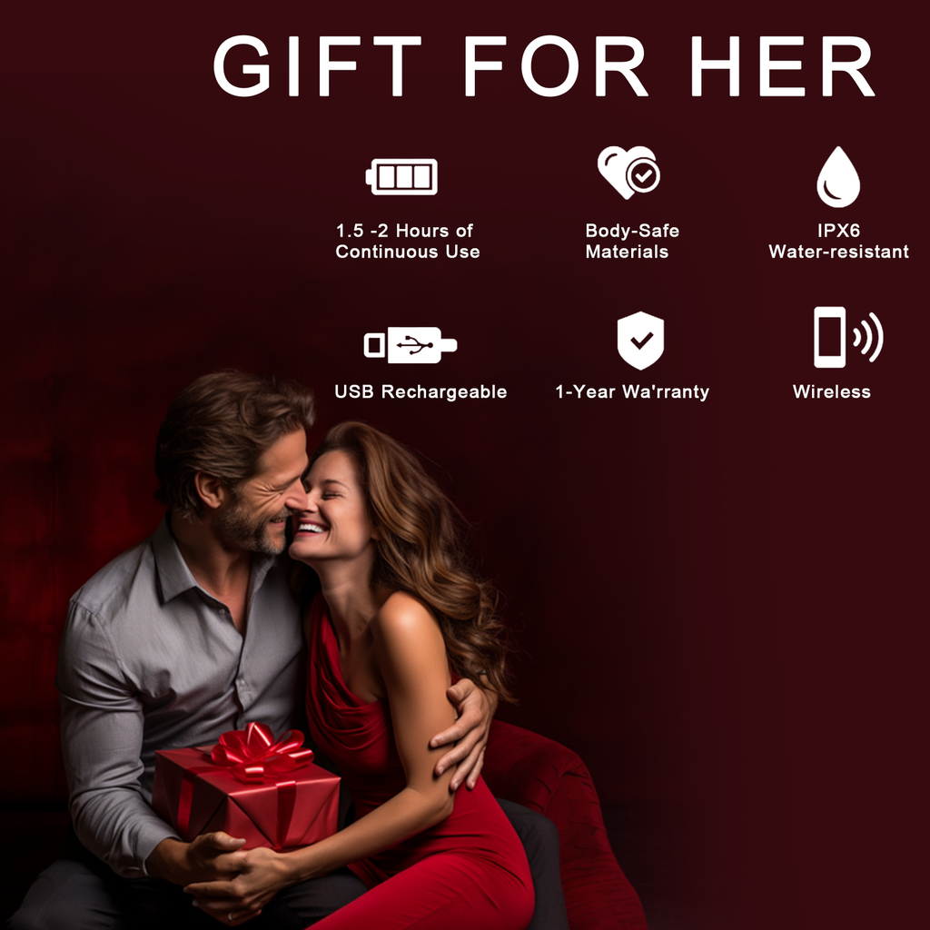 Vibrating Rose Nipple Clamp Toys, 3 in 1 Adjustable Rose Necklace Mouth Gag & Nipple Clitoral Adult Toys with 10 Stimulations