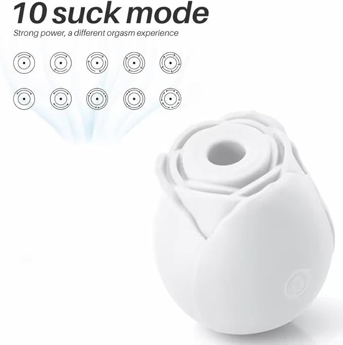 Glow In The Dark Rose Toy- Six colors, 10 Suck modes