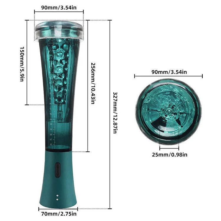 Men's Vacuum Strength  Enhancer Penis Pump Thrusting Mastuberater