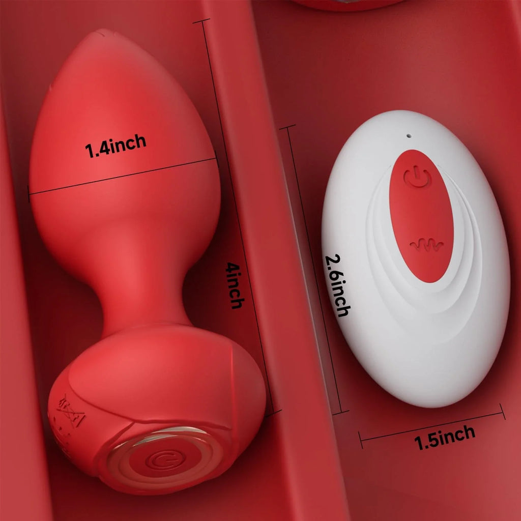 10 Vibration Modes Anal Butt Plug Vibrators Wireless Remote Controller Anal Plug Male Prostate Massage Adult Couple Sex Toys 18+