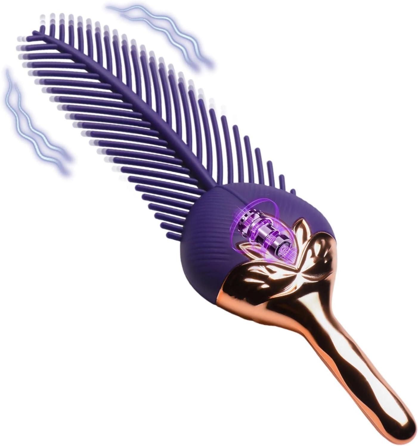 Peacock Feather Adult Products Teasing and Vibration Toys, Couple Fun Jumping Egg Foreplay Flirting Sexy Tools for Lovers, Adult Sexy Feather Teasing Toys