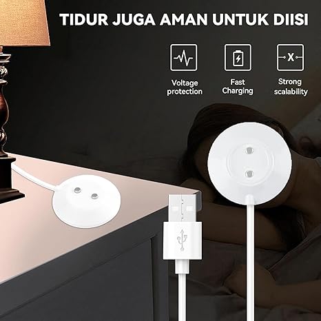 Magnetic Rose toy Charger USB Cable 2.7ft Replacement Charging Cord for Rose Only (12MM)