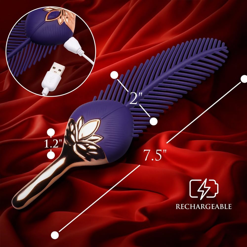 Peacock Feather Adult Products Teasing and Vibration Toys, Couple Fun Jumping Egg Foreplay Flirting Sexy Tools for Lovers, Adult Sexy Feather Teasing Toys