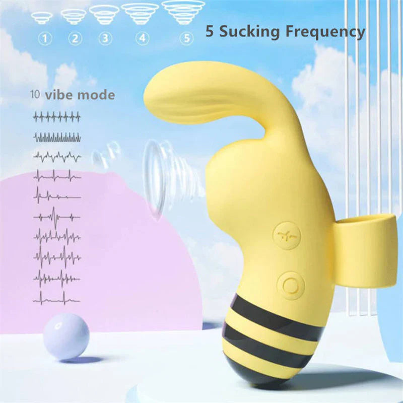 Vibrating Egg - Air Pulse Clitoral Stimulator with 10 Modes