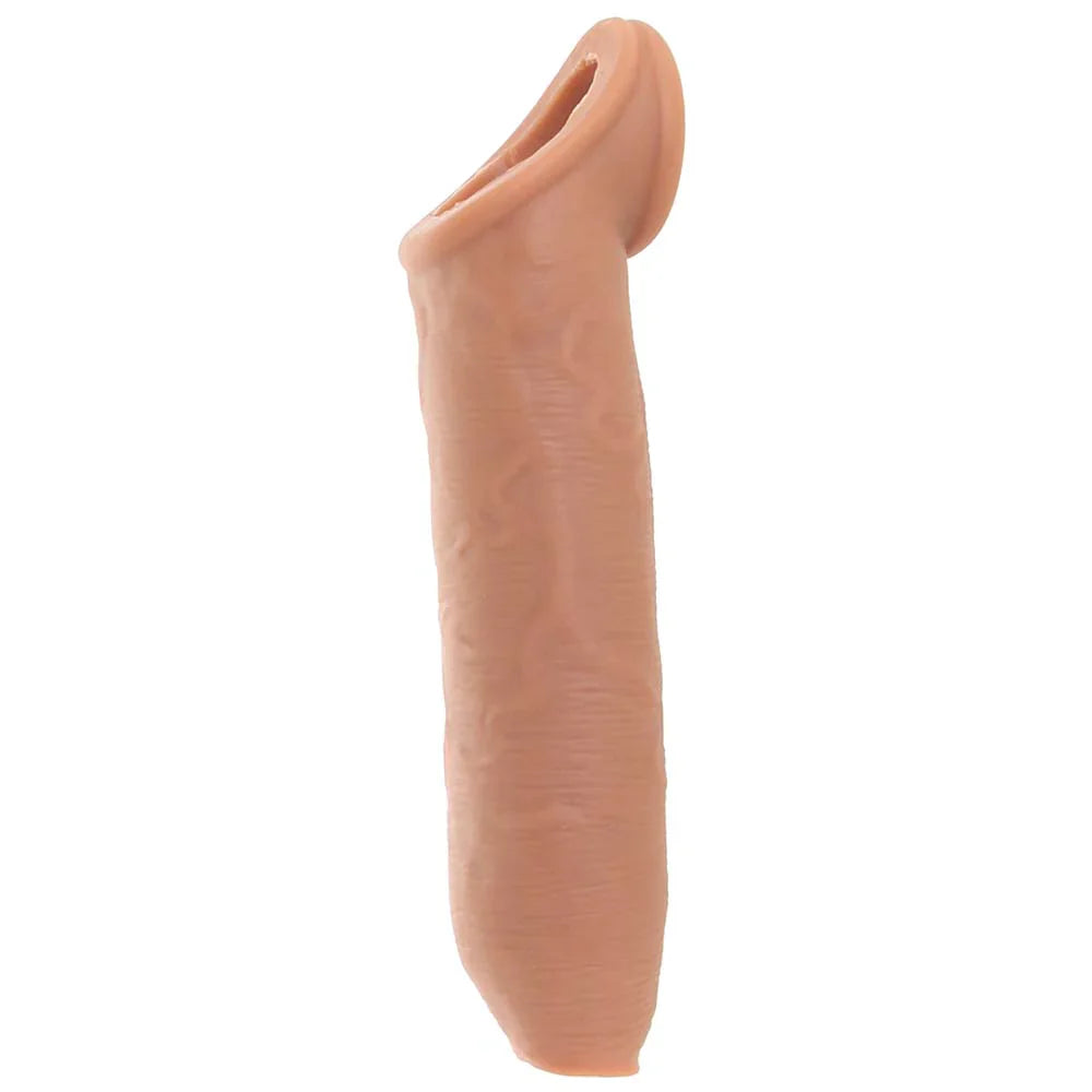 Penis Extender Sleeve Silicone Cock Extension Sheath Girth Length Male Enhancer