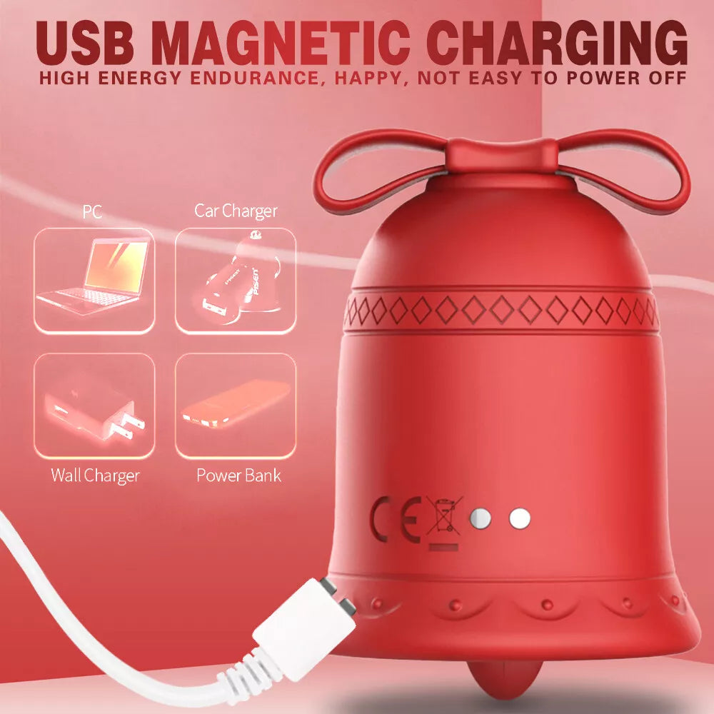 Rosetoy Sucking Vibrator G Spot Dildo Massager Tongue Oral Clit Licking Sex Toys